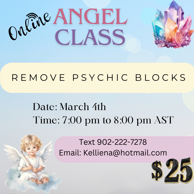 Online Angel Class - Psychic Blocks