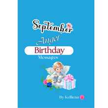 Load image into Gallery viewer, Digital Angel Birthday Messages for September
